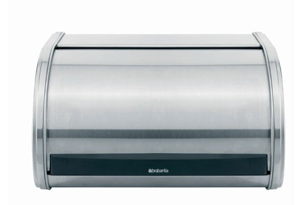 Brabantia Roll Top Bread Bin Steel Matt, Medium