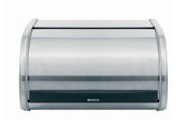 Brabantia Roll Top Bread Bin Steel Matt, Medium