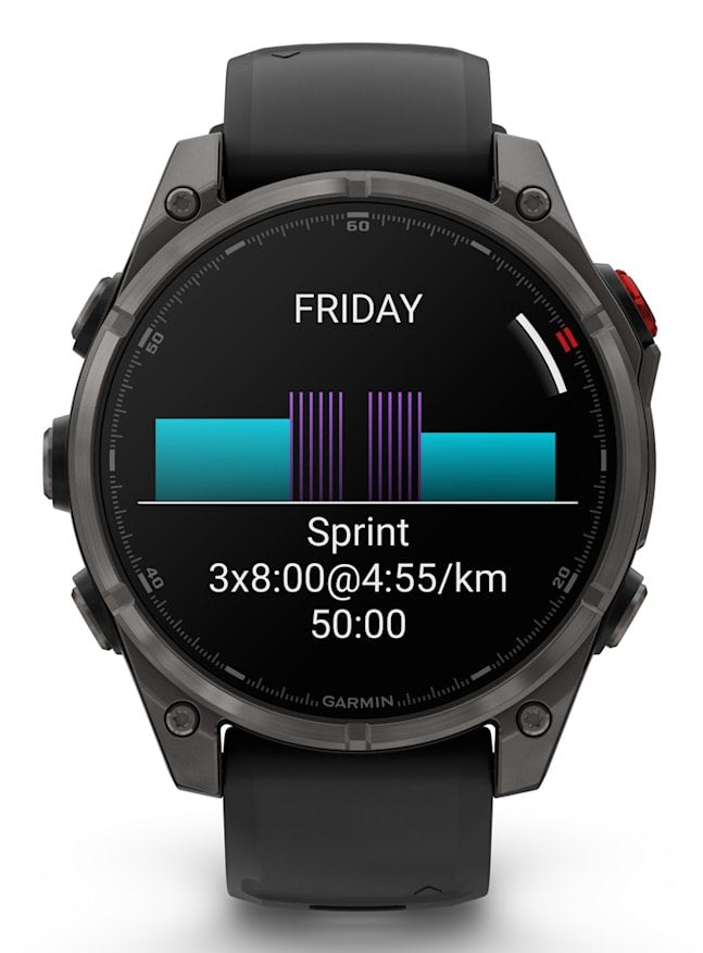 Smartwatch  Garmin Fenix 8 Pro 3,56 Cm (1.4") Amoled 47 Mm Digital 454 X 454 Pixeles Pantalla Táctil Gris Wifi Gps (Satélite)