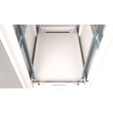 Roline 19-Zoll Serverschrank Basic 26 He, 600x1000 Bxt Perforiert Grau