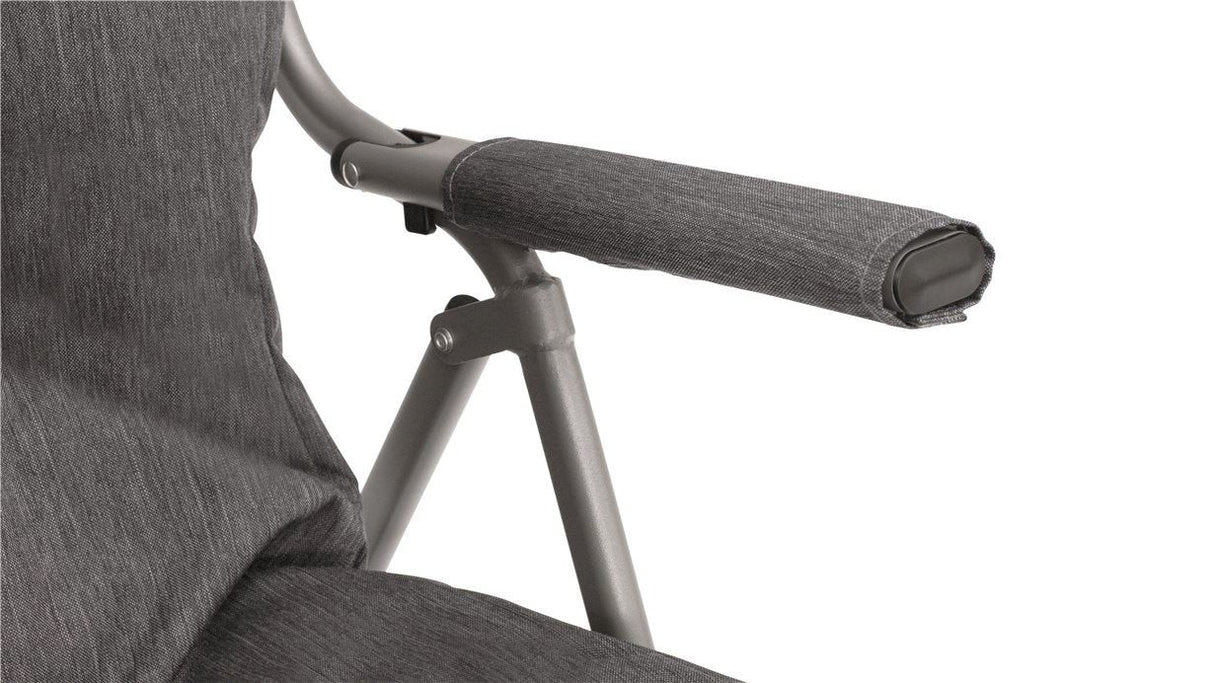 Outwell Alder Lake Chair, Negro And Grey