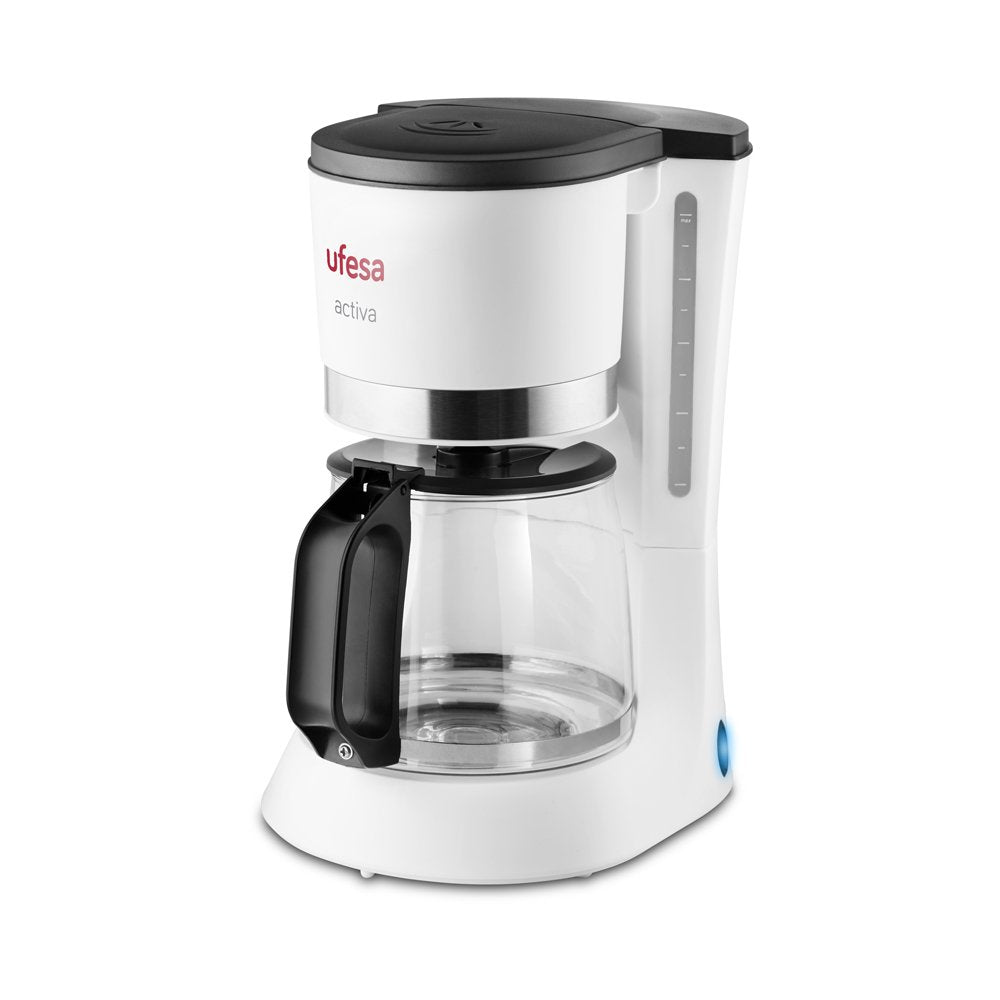 Cafetera De Goteo Ufesa 71604564 Cg7123 Activa Para 10 Blanco