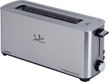 Tostadora Jata Tt1043 1000w Cuerpo Acero Inox Boca Ancha 40mm 5 Posiciones Tostado Pulsador Parada Voluntaria