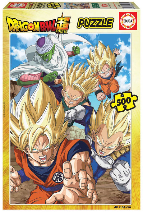 EAN 8412668182165 - Educa Dragon Ball Puzzle rompecabezas 500 pieza(s) Dibujos imagen 1