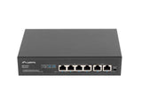 EAN 5901969428797 - Lanberg RSFE-4P-2FE-60 switch No administrado Fast Ethernet (10/100) Energía sobre Ethernet (PoE) 1U Negr imagen 1