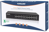 EAN 0766623561273 - Intellinet 561273 switch Gigabit Ethernet (10/100/1000) Negro imagen 6