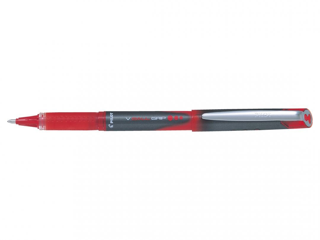 Pilot V-Ball Grip 10 Bolígrafo Roller 0.6 Mm Rojo