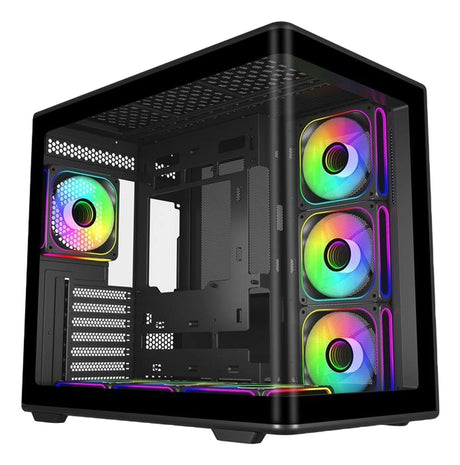 EAN 4719512162033 - Cooler Master Elite 600 Midi Tower Negro, Transparente imagen 1