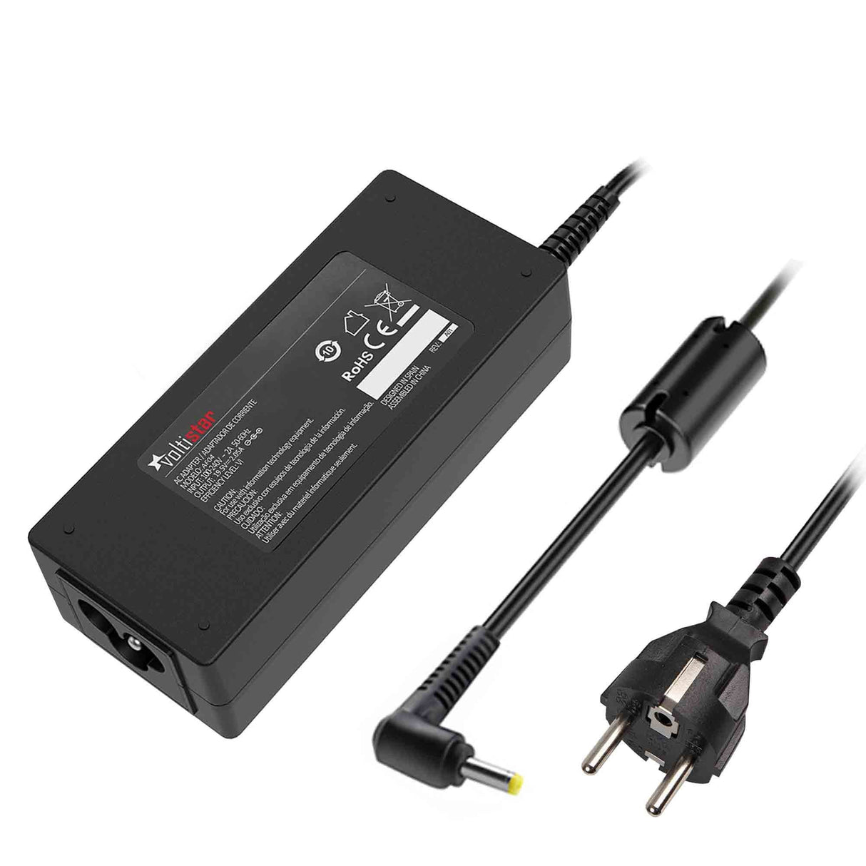 EAN 8435597400650 - VOLTISTAR ADH7 adaptador e inversor de corriente Universal 40 W Negro imagen 1