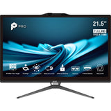 Msi Pro Ap222t 14m-428fr Intel® Core? I5 I5-14400 54,6 Cm (21.5) 1920 X 1080 Pixels Pantalla Táctil Pc All-In-One 8 Go Ddr4-Sdram 500 Go Ssd Windows 11 Pro Wi-Fi 6e (802.11ax) Negro