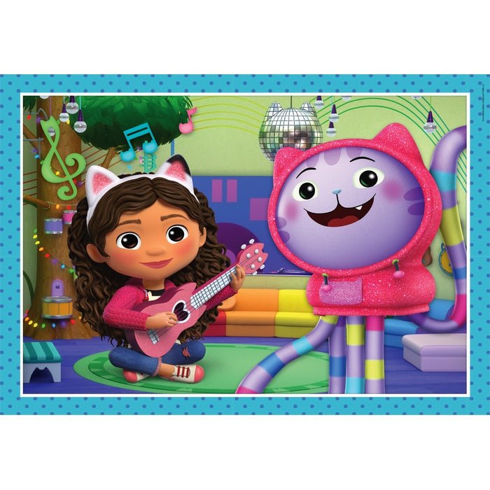 Puzzle  Clementoni Supercolor 4 In 1 - Dreamworks Gabby''S Dollhouse 21524