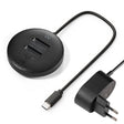 EAN 8052101435139 - Ewent EW7078 base de conexión para disco duro USB 3.2 Gen 1 (3.1 Gen 1) Type-C Negro imagen 1