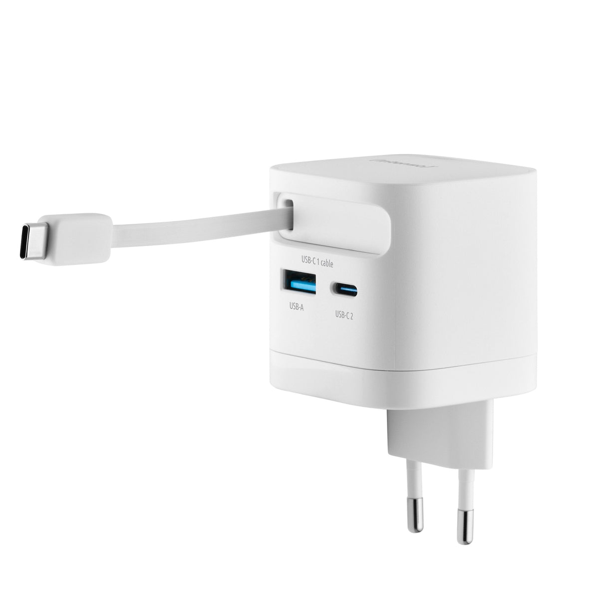 Intenso Compact Fam Charger 65w Usb-C Usb-A Blanco