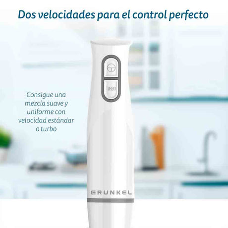 EAN 8426156018348 - Grunkel MP-600EASY licuadora Batidora de inmersión 600 W Blanco imagen 3