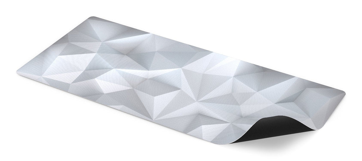 Alfombrilla Endorfy Crystal Onyx White Xl, Gaming En Blanco/Gris Ey6b010