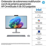 All In One Hp Omnistudio X 32-C1000ns, Copilot+ Pc, Intel Core Ultra 5 226v, 16gb, 1tb Ssd, 31,5", W11 - Plata Oscuro