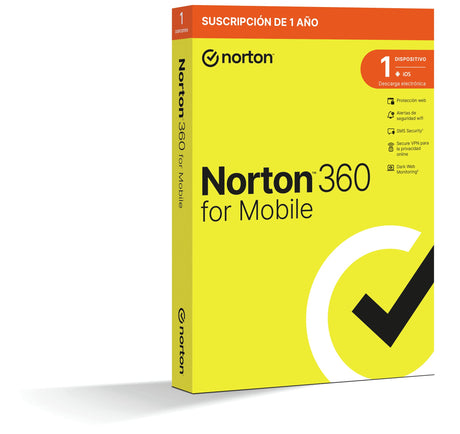 EAN 5397231019358 - Norton 360 Mobile Seguridad de antivirus Base Portugués 1 licencia(s) 1 año(s) imagen 2