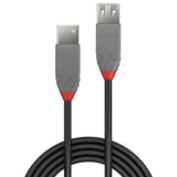 EAN 4002888367004 - Lindy 36700 cable USB USB 2.0 0,2 m USB A Negro, Gris imagen 2