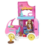 Mattel Barbie Chelsea 2-En-1 Camper Vehículo De Juguete