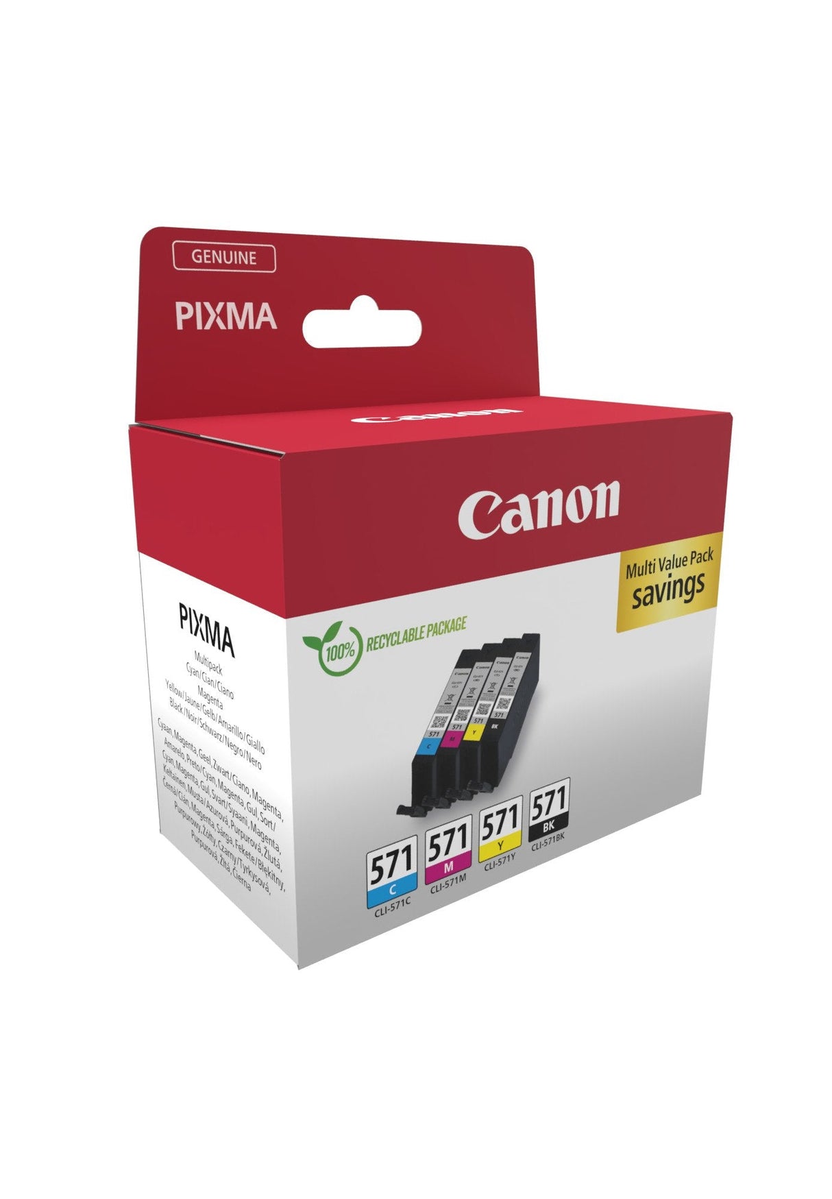 Canon Tinta Multipack Cli-571 0386c009