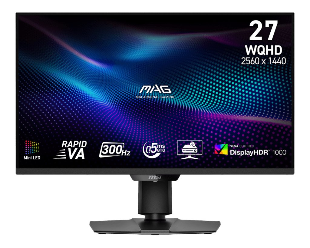 EAN 4711377298933 - MSI MAG 274QPFDE X30MV pantalla para PC 68,6 cm (27") 2560 x 1440 Pixeles Wide Quad HD LCD Negro imagen 1