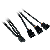 Inter-Tech Ventilador 140*140*25 Argus Rgb-Fan Set 3 Piezas Rs-14 Retail