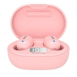 Auriculares Micro Aiwa Ebtw-150pk Rosa Bluetooth/Tactil/Estuche Carga/Pantalla Led/2xmic Ebtw-150pk