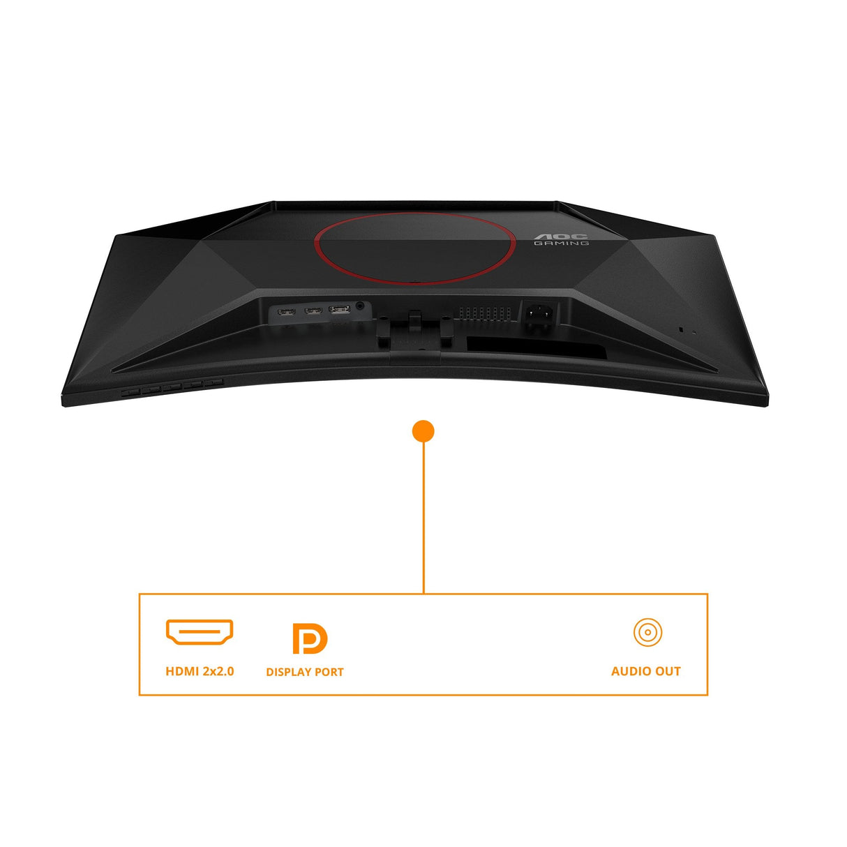 Monitor Aoc Gaming C27g42e 27", 1920x1080 1ms 300cd M², Hdmi, Displayport, Headphone Out