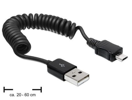EAN 4043619831623 - DeLOCK USB 2.0-A/USB micro-B 0.6m cable USB 0,6 m USB A Micro-USB B Negro imagen 1