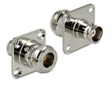 Delock Adaptador N Hembra> Bnc Hembra Para Instalación