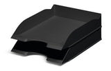 Durable Eco Archivador Plástico Reciclado Negro