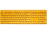 Ducky One 3 Yellow Gaming Tastatur Rgb Led - Mx-Clear Us Teclado Usb Inglés De Ee. Uu. Amarillo