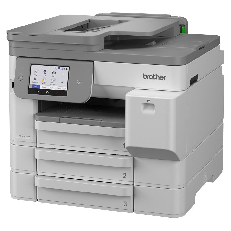 Brother Mfcj5117dw Mfp Jet D Tinta Color A4 28ppm, R-V Integral, Cargador 50p, Ethernet, Wifi,Usb, Lcd 10,9cm, 3bac X 250f