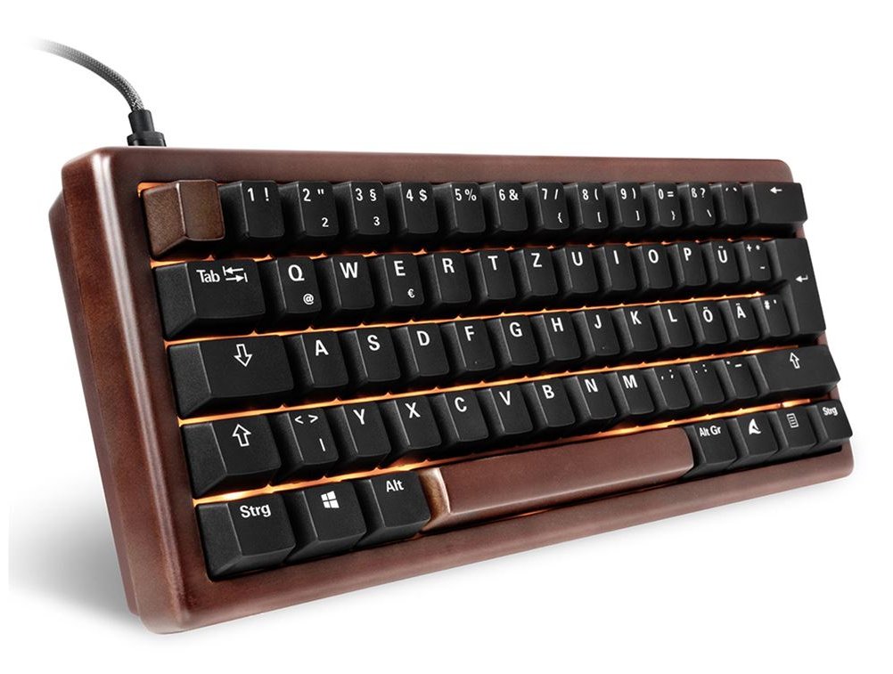 EAN 4044951042784 - Sharkoon 100068100 teclado Oficina USB QWERTZ Alemán Madera imagen 1