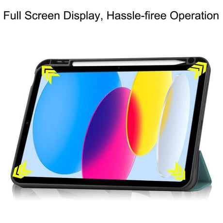 EAN 5715063027233 - CoreParts TABX-IP10-COVER25 funda para tablet 27,7 cm (10.9") Libro Verde imagen 5