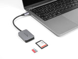 EAN 4043619910090 - DeLOCK 91009 lector de tarjeta USB 3.2 Gen 1 (3.1 Gen 1) Type-C Gris imagen 2