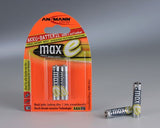 Batería Ansmann "Maxe" Nimh, (Aaa), 800 Mah, 2 Uds. Blíster (5030982)