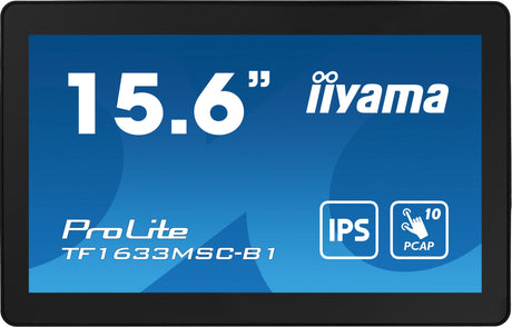 EAN 4948570122530 - iiyama ProLite TF1633MSC-B1 pantalla para PC 39,6 cm (15.6") 1920 x 1080 Pixeles Full HD Pantalla táctil  imagen 2