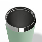 Taza De Café Sigg Helia Milky Green 0,45 L, Taza Térmica Verde Claro, Con Pajita
