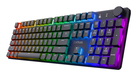 EAN 8713439253689 - Trust GXT 868 Torix teclado Juego USB + RF Wireless + Bluetooth QWERTY Inglés de EE. UU. Negro imagen 1