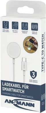 Ansmann Ansmann Usb-C Ladecable Para Apple Watch 100cm 1700-0210