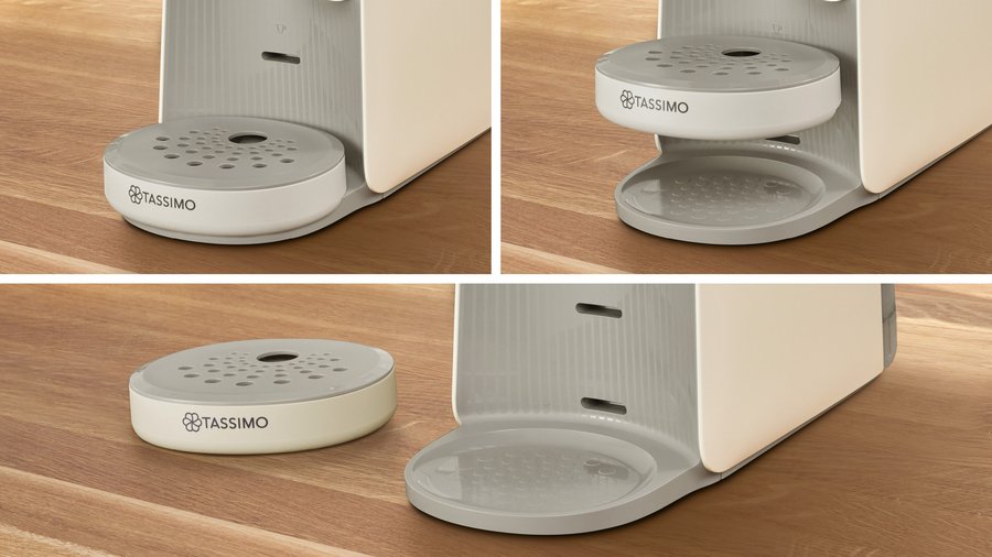 Cafetera De Cápsulas Bosch Tassimo Finesse Tas16b7, Beige