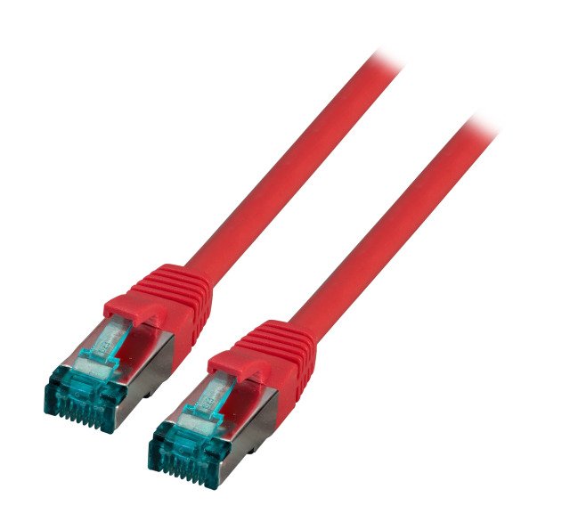Cable Efb Rj45 De Red S Ftp, Cat.6a, Lszh, 50m, Rot