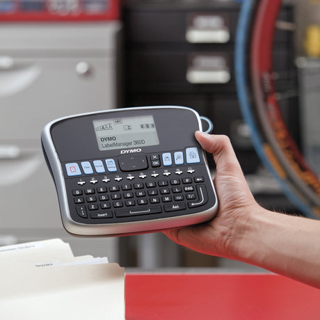 EAN 3501170879498 - DYMO LabelManager 360D impresora de etiquetas Transferencia térmica 180 x 180 DPI 12 mm/s Alámbrico D1 QW imagen 4