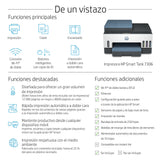 EAN 0195908302520 - HP Smart Tank 7306 All-in-One Printer Inyección de tinta térmica A4 4800 x 1200 DPI 15 ppm Wifi imagen 4