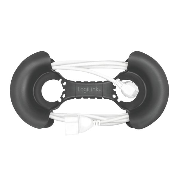 Logilink Kab0068 Organizador De Cables Universal Negro 1 Pieza(S)