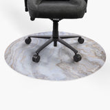 EAN 0850047390929 - Arozzi Zona Round Floor Pad Blanco, Color mármol Microfibra, Caucho imagen 4