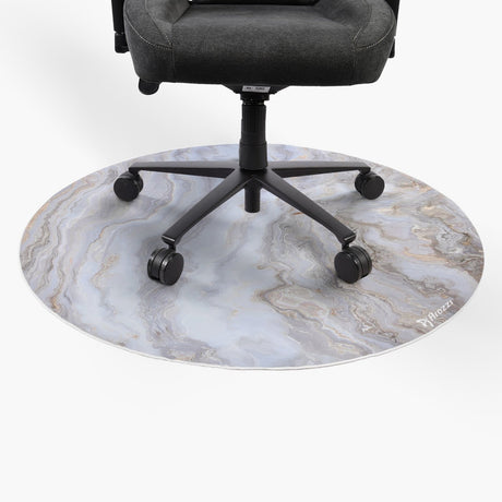 EAN 0850047390929 - Arozzi Zona Round Floor Pad Blanco, Color mármol Microfibra, Caucho imagen 4