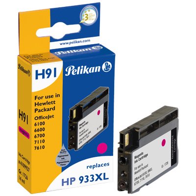 EAN 4018474109927 - Pelikan H91 cartucho de tinta 1 pieza(s) Magenta imagen 1