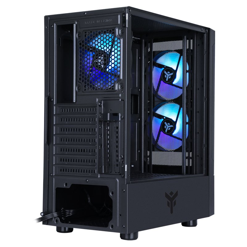Caja Pc Itek Siisbe 3.0 Midi Tower Negro